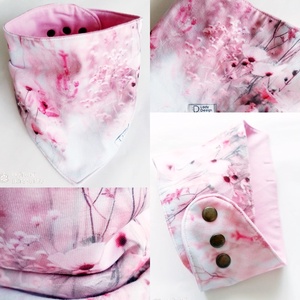 Virágok sapka sál vízálló nyálkendő  - ruha & divat - babaruha & gyerekruha - babasapka - Meska.hu