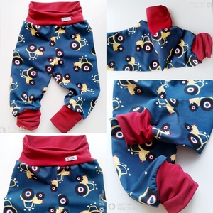 Traktoros nadrág bordóval , Ruha & Divat, Férfi ruha, Nadrág, Varrás, MESKA