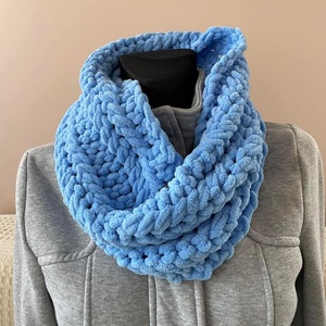 Puffy mintás  csősál - ruha & divat - sál, sapka, kendő - sál - Meska.hu