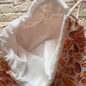 Kenyeres zsák frissen tartó PUL béléssel - táska & tok - bevásárlás & shopper táska - kenyeres zsák - Meska.hu