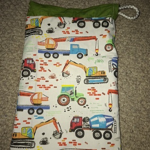 Munkagépes uzsonnás zsák frissen tartó PUL béléssel, Táska & Tok, Bevásárlás & Shopper táska, Kenyeres zsák, Varrás, MESKA