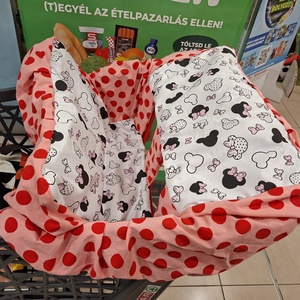 MINNIE Bevásárlókocsi huzat - Bevásárló kocsihuzat, Baba - mama, Utazási kellékek, Bevásárlókocsi huzat, Varrás, MESKA