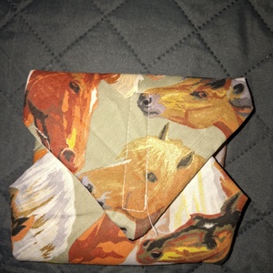 Lovas újraszalvéta, Otthon & Életmód, Konyhafelszerelés, tálalás, Konyhai textil, Szalvéta, Varrás, MESKA