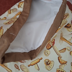 Kenyeres zsák frissen tartó PUL béléssel - táska & tok - bevásárlás & shopper táska - kenyeres zsák - Meska.hu