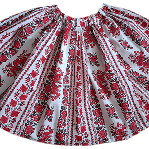 Extra pörgős néptánc szoknya 40 cm - ruha & divat - női ruha - szoknya - Meska.hu