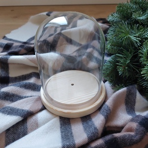 Üvegbúra 20 cm magas, Kellékek & szerszámok, Vegyes alapanyag, Egyéb alapanyag, , MESKA