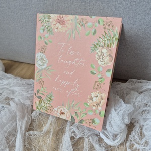 Anyák napi könyv formájú virágbox az olvasás szerelmeseinek, anyák napjára, szülőköszöntőre, születésnapra - otthon & életmód - virágdekoráció - virágok - virágbox - Meska.hu