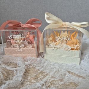 Szárazvirág virágbox, plexiboz, virágdoboz, Anyák napjára, szülőköszöntőre - otthon & életmód - virágdekoráció - virágok - virágbox - Meska.hu