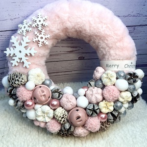 Rózsaszín kopogtató - Meska.hu