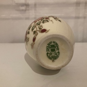 Zsolnay váza (13 cm, kézi festés, 85-ös dekor) - otthon & életmód - virágdekoráció - virágtartó - váza - Meska.hu