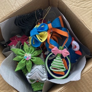 Kézműves karácsonyi díszek - karácsony - karácsonyi lakásdekoráció - karácsonyfadíszek - Meska.hu