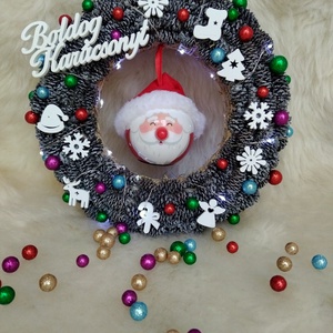 Karácsonyi kopogtató - Meska.hu