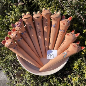 Vízadagoló kerámia szett - otthon & életmód - dekoráció - dekoratív figurák és szobrok - Meska.hu