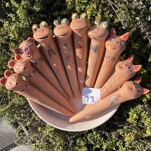 Vízadagoló kerámia szett - otthon & életmód - dekoráció - dekoratív figurák és szobrok - Meska.hu