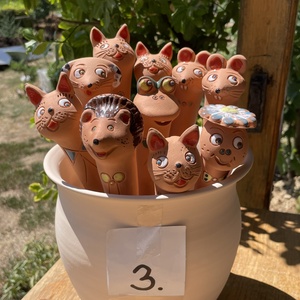 Vízadagoló kerámia szett - Meska.hu