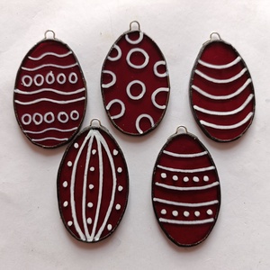 Húsvéti tojás tojásfára,  dísztálba, akasztós dísz - Meska.hu