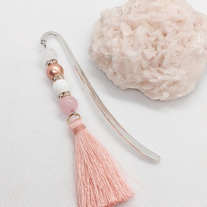 Rosegold Ásvány könyvjelző - könyv & zene - könyvjelző - Meska.hu