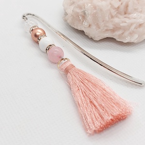 Rosegold Ásvány könyvjelző - könyv & zene - könyvjelző - Meska.hu