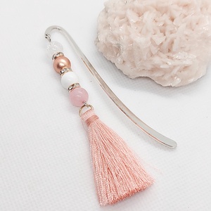 Rosegold Ásvány könyvjelző - könyv & zene - könyvjelző - Meska.hu