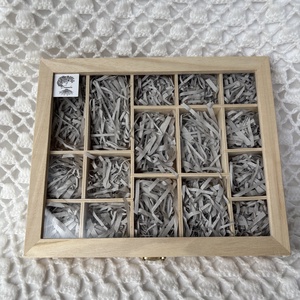 Ásványgyűjtő doboz - kellékek & szerszámok - hobby fa alapanyag - tároló - Meska.hu