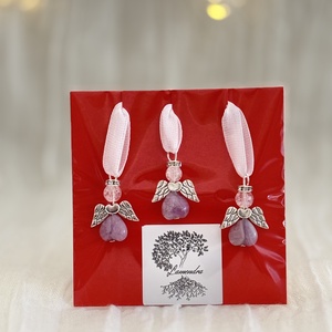 ásvány angyalkás karácsonyfadísz csomag - Meska.hu