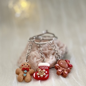 Karácsonyi kulcstartó szett - Meska.hu