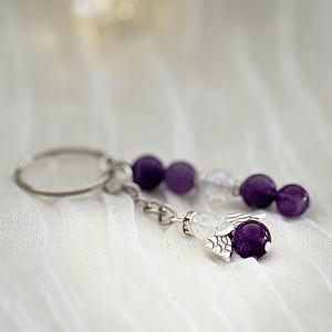 Ametiszt kulcstartó - táska & tok - kulcstartó & táskadísz - kulcstartó - Meska.hu Ametiszt kulcstartó - táska & tok - kulcstartó & táskadísz - kulcstartó - Meska.hu