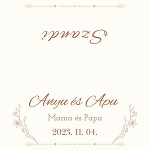 Ültető kártya- személyre szabható - Meska.hu