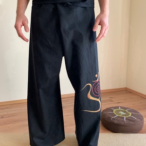 Thai jóga és masszázs nadrág - ruha & divat - férfi ruha - nadrág - Meska.hu