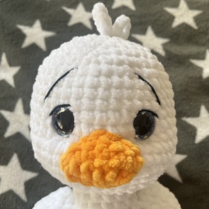 Horgolt kacsa - játék & sport - plüssállat & játékfigura - más figura - Meska.hu