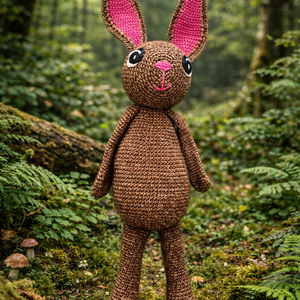 Horgolt nyuszi, Játék & Sport, Plüssállat & Játékfigura, Nyuszi, Horgolás, MESKA