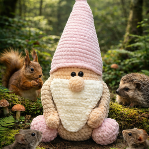 Horgolt manó, Játék & Sport, Plüssállat & Játékfigura, Manó, Horgolás, MESKA