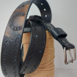 Marhabőr Lovas öv - esküvő - kiegészítők - öv & pánt - Meska.hu