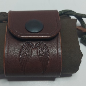 Bushcraft szütyő #Handmade # - táska & tok - pénztárca & más tok - dohánytasak & szütyő - Meska.hu