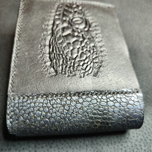 Marhabőr Pénztárca Kígyó mintával - táska & tok - pénztárca & más tok - aprópénztartó - Meska.hu