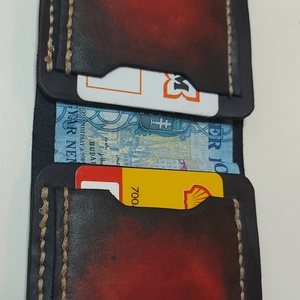 Marhabőr kompakt pénztárca  - táska & tok - pénztárca & más tok - dohánytasak & szütyő - Meska.hu