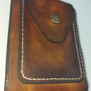 Marhabőr kompakt pénztárca  - Meska.hu