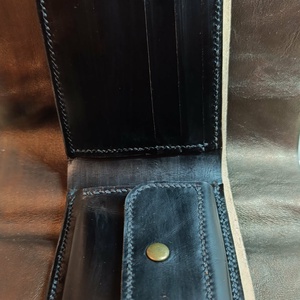 Marhabőr Pénztárca Alien - táska & tok - pénztárca & más tok - aprópénztartó - Meska.hu