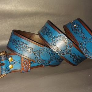 Marhabőr Női öv Vintage stílus - esküvő - kiegészítők - öv & pánt - Meska.hu