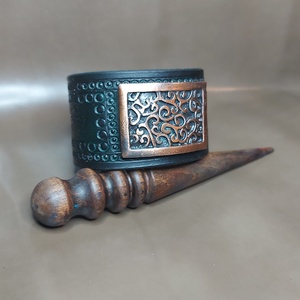 Marhabőr  Zöld Női Karkötő  - Meska.hu