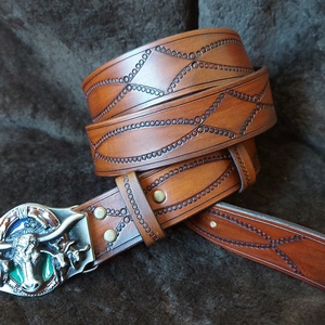 Marhabőr Bik�s Csattos ÖV #Handmade # - Meska.hu