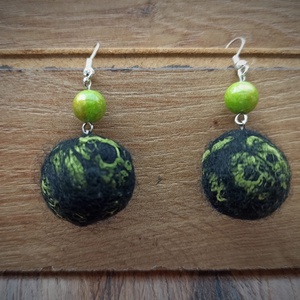 Mátrix nemezékszer együttes - ékszer - ékszerszett - Meska.hu