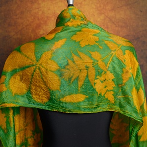 Mediumprint selyemsál - ruha & divat - sál, sapka, kendő - sál - Meska.hu