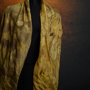 Mediumprint selyemsál, Ruha & Divat, Sál, Sapka, Kendő, Sál, Selyemfestés, MESKA