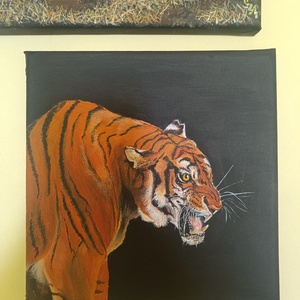 Tigris portré  - Meska.hu