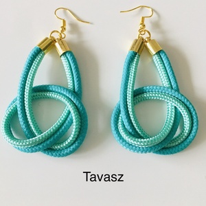 Türkiz zsinrfülbeval tavaszra, , Csomózás, Meska