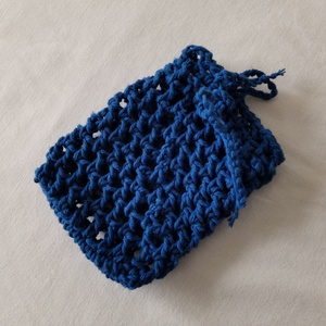 Horgolt pamut szappanzsák - szépségápolás - szappan & fürdés - szappanzsák - Meska.hu