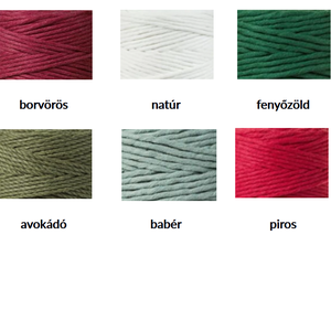 Csináld magad! 6 saját készítésű karácsonyfadísz, makramé fenyők természetes anyagokból - diy (csináld magad) - egységcsomag - Meska.hu