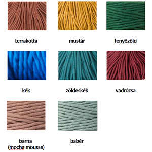 DIY Boho makramé kulcstartó, saját készítésű ajándék - diy (csináld magad) - egységcsomag - Meska.hu