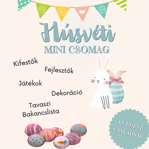 Húsvéti Fejlesztő és Családi játék csomag (Memória, Bingo) + DIY dekorációk  - Meska.hu